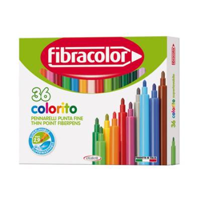 Fibracolor Colorito Keçeli Kalem Seti 36 Renk