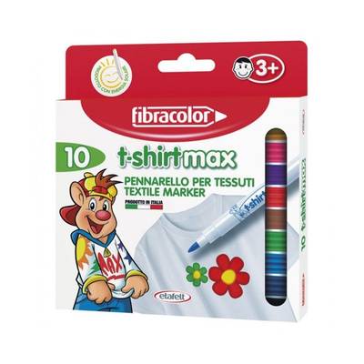 Fibracolor T-shirtmax Tekstil Kalemi Set 10lu