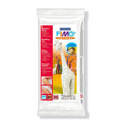 Fimo Air Natural Modelleme Kili 350g Beyaz Alp Çiçeği