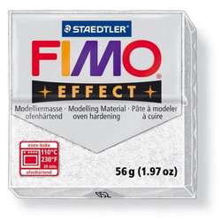 Fimo - Fimo Effect Polimer Kil 57g No:052 Effect Glitter White