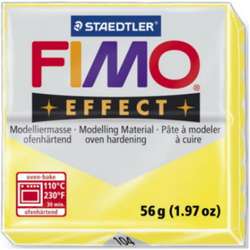 Fimo - Fimo Effect Polimer Kil 57g No:104 Translucent Yellow