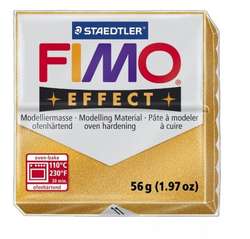 Fimo - Fimo Effect Polimer Kil 57g No:11 Metallic Gold