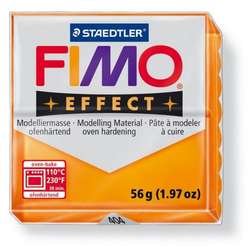 Fimo - Fimo Effect Polimer Kil 57g No:404 Translucent Orange