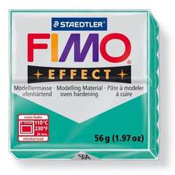 Fimo - Fimo Effect Polimer Kil 57g No:504 Translucent Green