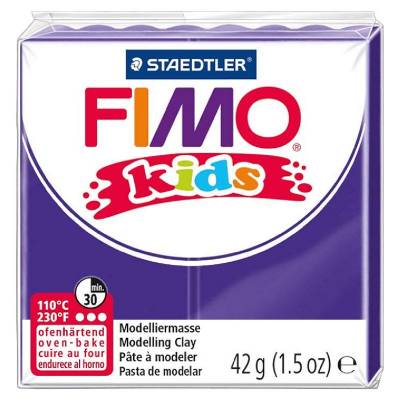 Fimo Kids Polimer Kil 42g No:6 Mor Menekşe