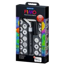 Fimo - Fimo Professional Clay Extruder Set 20li Kil Makinesi 870017