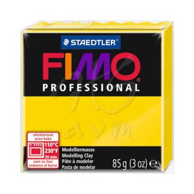Fimo Professional Doll Art Polimer Kil 85g No:100 True Yellow
