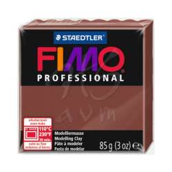 Fimo - Fimo Professional Doll Art Polimer Kil 85g No:77 Chocolate