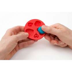 Fimo Silikon Desen Kalıbı Çiçekler 8725 22 - 4