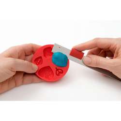 Fimo Silikon Desen Kalıbı Çiçekler 8725 22 - 5