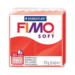 Fimo - Fimo Soft Polimer Kil 57g No:24 İndian Red