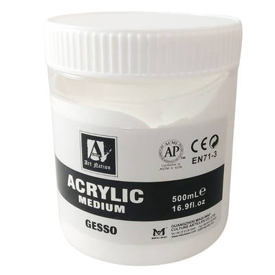 Fine Art Acrylic Gesso Medium 500ml MBG032