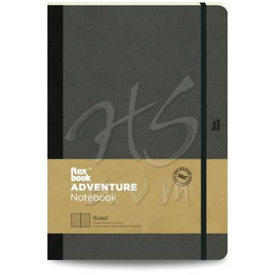 Flexbook Adventure Esnek Defter Çizgili 192 Sayfa 85g L Siyah
