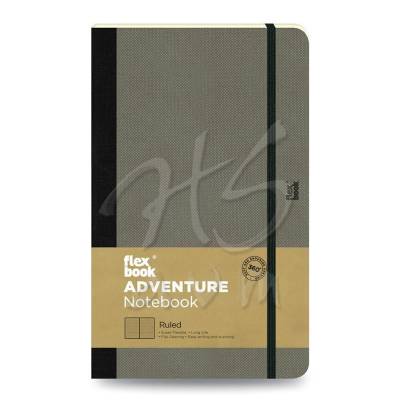 Flexbook Adventure Esnek Defter Çizgili 192 Sayfa 85g M Gri