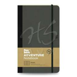 Flexbook - Flexbook Adventure Esnek Defter Çizgili 192 Sayfa 85g M Siyah