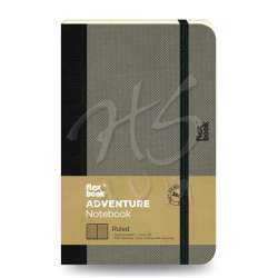 Flexbook - Flexbook Adventure Esnek Defter Çizgili 192 Sayfa 85g S Gri