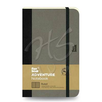 Flexbook Adventure Esnek Defter Çizgili 192 Sayfa 85g S Gri