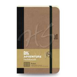 Flexbook - Flexbook Adventure Esnek Defter Çizgili 192 Sayfa 85g S Karamel