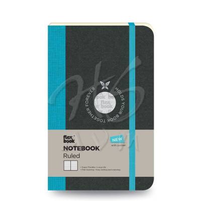 Flexbook Esnek Kapaklı Defter Çizgili 192 Sy 85g Cep Boy Turkuaz