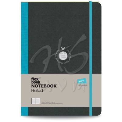 Flexbook Esnek Kapaklı Defter Çizgili 192 Sayfa 85g Large Turkuaz