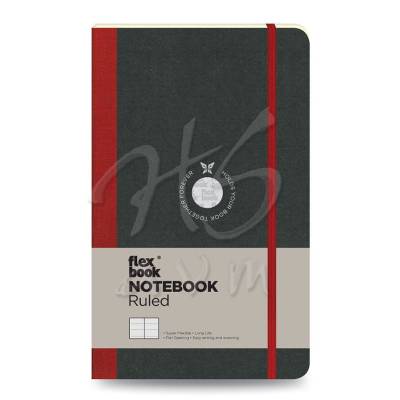 Flexbook Esnek Kapaklı Defter Çizgili 192 Sy 85g Medium Kırmızı