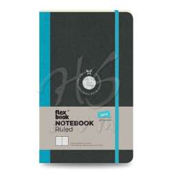 Flexbook - Flexbook Esnek Kapaklı Defter Çizgili 192 Sy 85g Medium Turkuaz