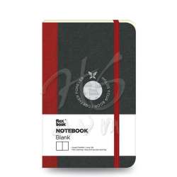 Flexbook - Flexbook Esnek Kapaklı Defter Düz 192 Sayfa 85g Cep Boy Kırmızı