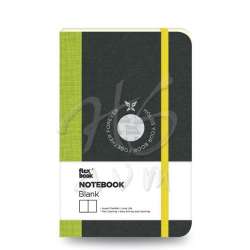 Flexbook - Flexbook Esnek Kapaklı Defter Düz 192 Sayfa 85g Cep Boy Yeşil