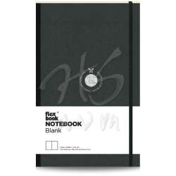 Flexbook - Flexbook Esnek Kapaklı Defter Düz 192 Sayfa 85g Large Siyah