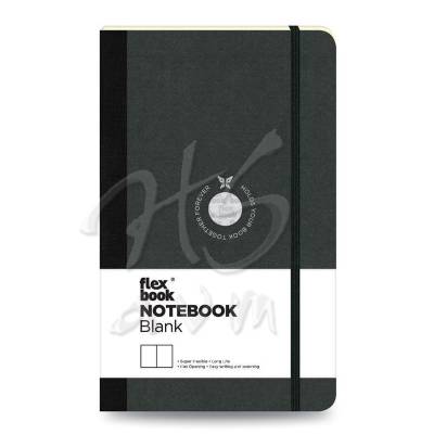 Flexbook Esnek Kapaklı Defter Düz 192 Sayfa 85g Medium Siyah