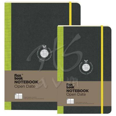 Flexbook Notebook Open Date Esnek Kapaklı Not Defteri Tarihli 192 Sayfa 85g