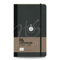 Flexbook - Flexbook Open Date Esnek Defter Tarihli 192 Sayfa 85g M Siyah