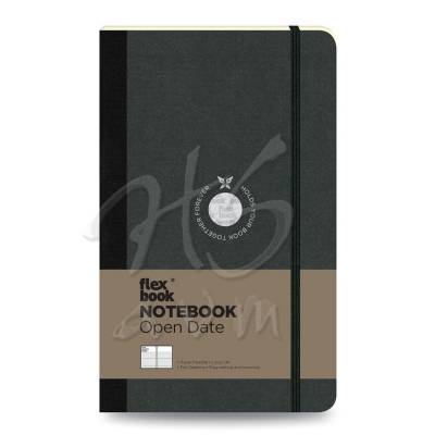 Flexbook Open Date Esnek Defter Tarihli 192 Sayfa 85g M Siyah