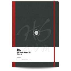 Flexbook - Flexbook Sketchbook Esnek Çizim Defteri 96 Sayfa 170g A4 Kırmızı