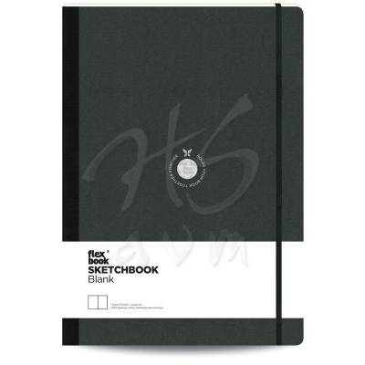 Flexbook Sketchbook Esnek Çizim Defteri 96 Sayfa 170g A4 Siyah
