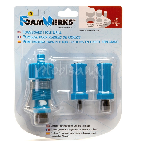 Foamwerks Strafor Kesme Aleti - Foamboard Hole Drill - Wd 8011