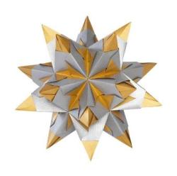 Folia - Folia Bascetta Star Kit Çift Yüzeyli 20x20cm Silver/Gold No:3662020 (1)