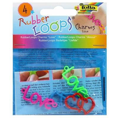 Folia Rubber Loops Lowe 4 Adet Kod:33904