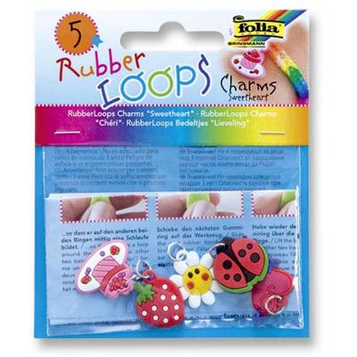 Folia Rubber Loops Sweetheart 5 Adet Kod:33906