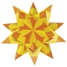 Folia - Folia Star Kit Çift Yüzeyli 20x20cm Yellow/Orange No:314/2020