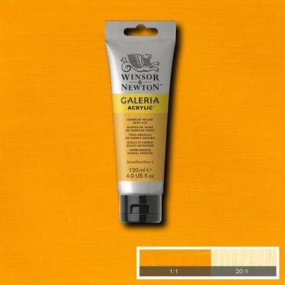 WN Galeria Akrilik Boya 120 ml No:115 Cadmium Yellow Deep Hur