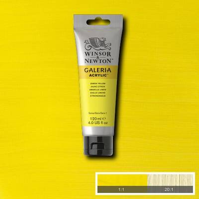 Winsor&Newton Galeria Akrilik Boya 120 ml No:346 Lemon Yellow