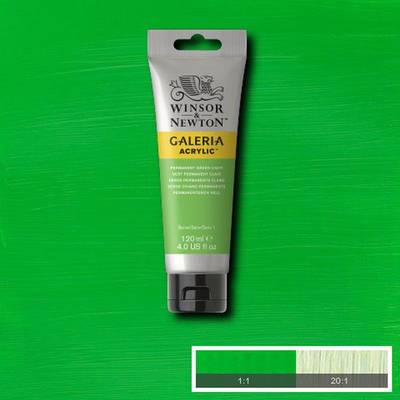 WN Galeria Akrilik Boya 120 ml No:483 Parmanent Green Light