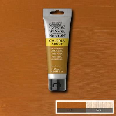 WN Galeria Akrilik Boya 120 ml No:553 Raw Sienna Opaque