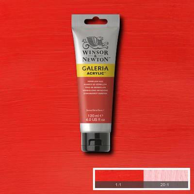 Winsor&Newton Galeria Akrilik Boya 120 ml No:682 Vermilion Hue