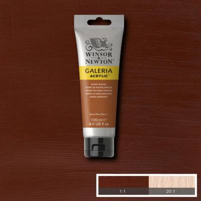 Galeria 120ml Akrilik Boya No:074 Burnt Sienna