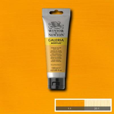 Galeria 120ml Akrilik Boya No:115 Cadmium Yellow Deep Hue