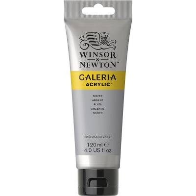 Galeria 120ml Akrilik Boya No:617 Silver