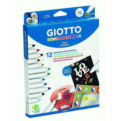 Giotto Decor Materials Keçeli Kalem 12li 453400