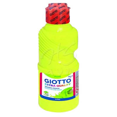 Giotto Extra Quality Guaj Boya 250ml 101 Fosforlu Sarı